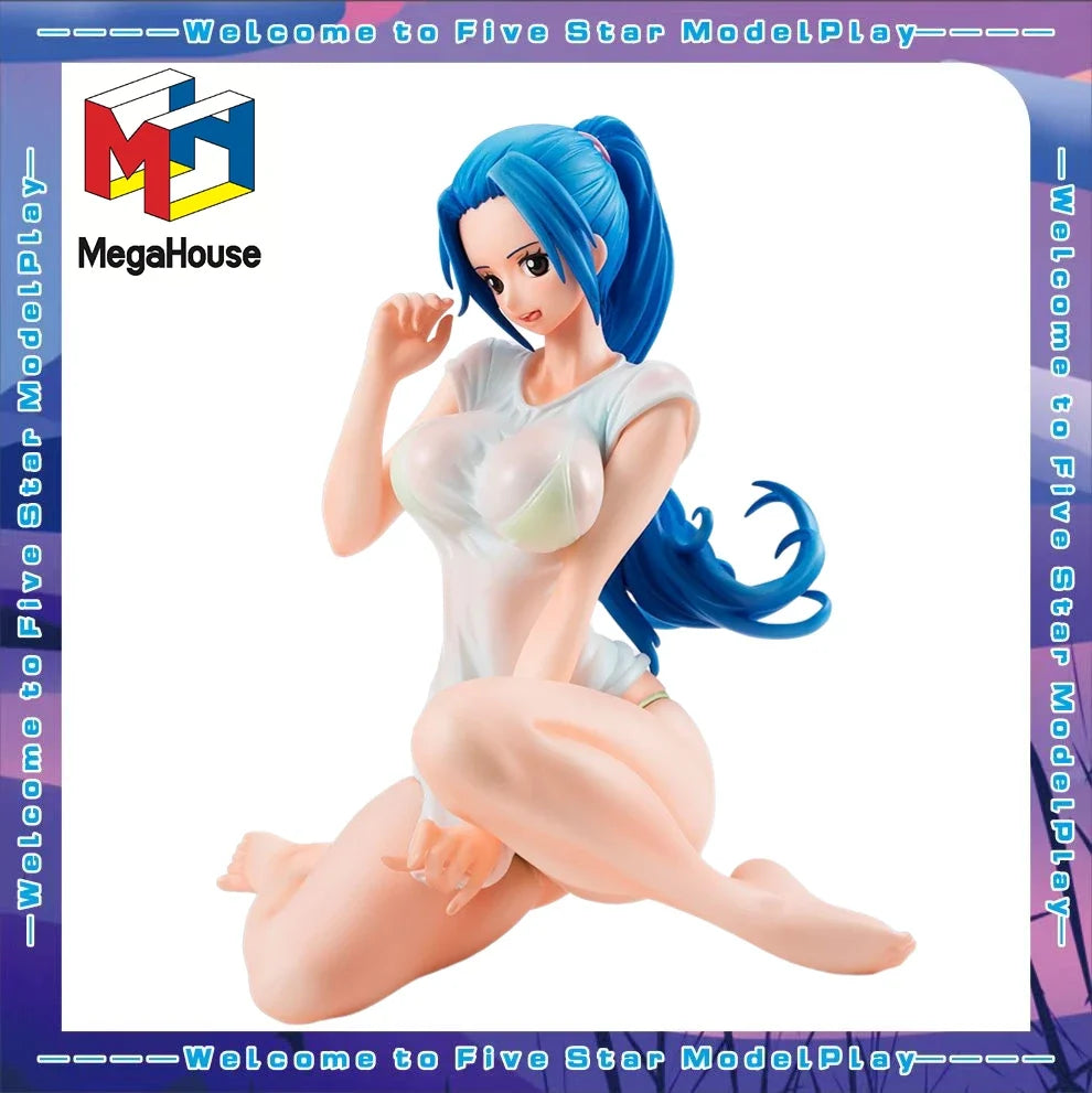 In Stock Original MegaHouse ExcellentModel One Piece Nafirutali Vivi Ver. Action Figures Figures Toys Gifts Collection Ornaments