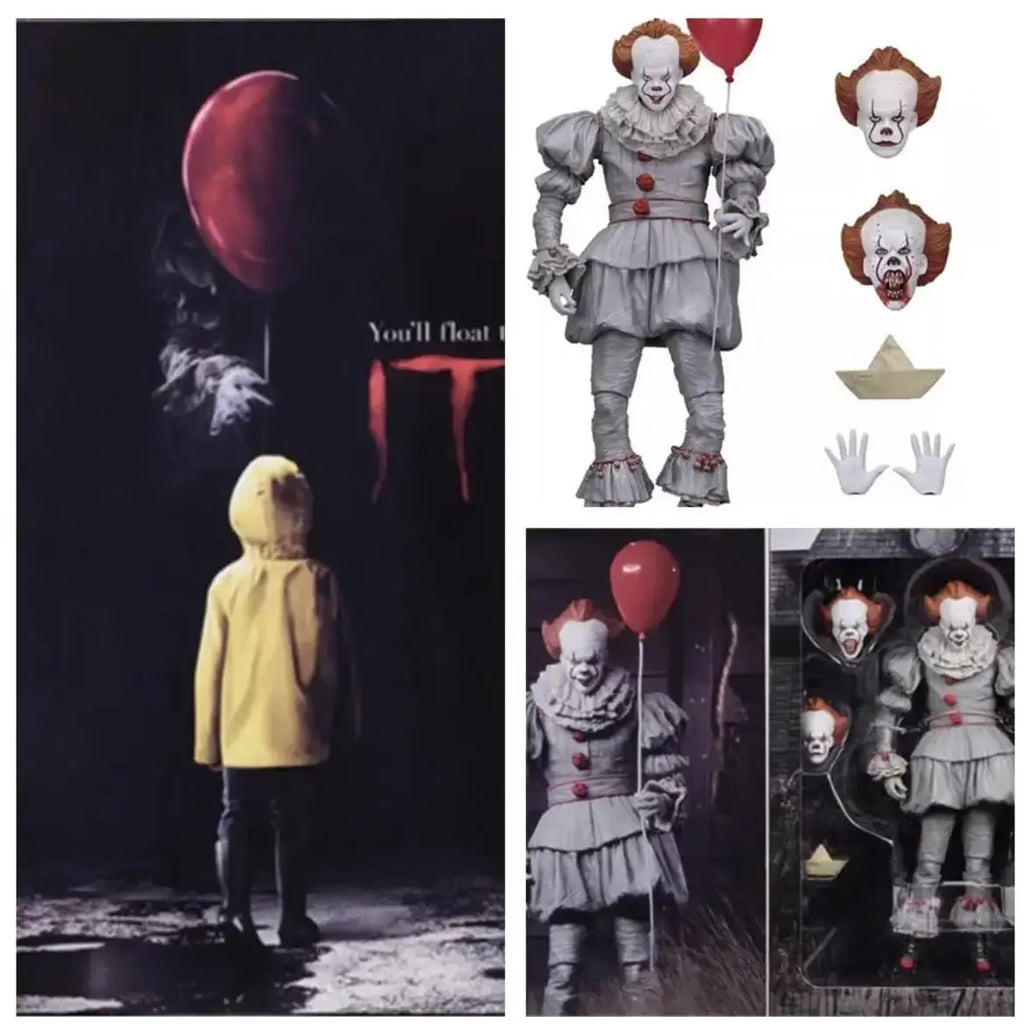 NECA Friday The 13th Figure Pennywise Part VII 7 New Blood Ultimate Jason Voorhees Action Figure Model Horror Halloween toy Gift