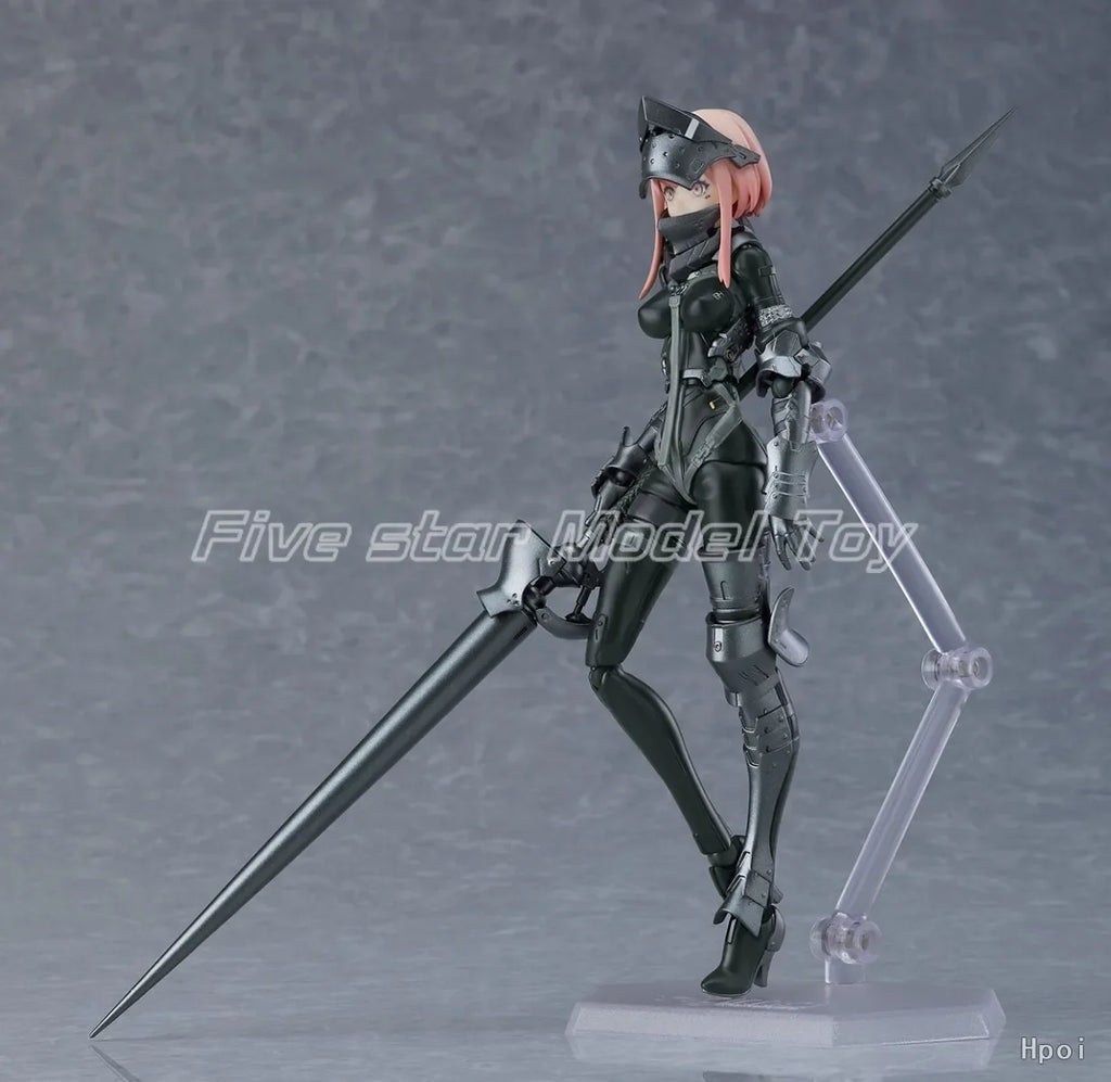 【FS】 Max Factory Figma 491 FALSLANDER  Dark Lancer Masaki Apsy Action Figures Anime Models Toys Gifts Collection