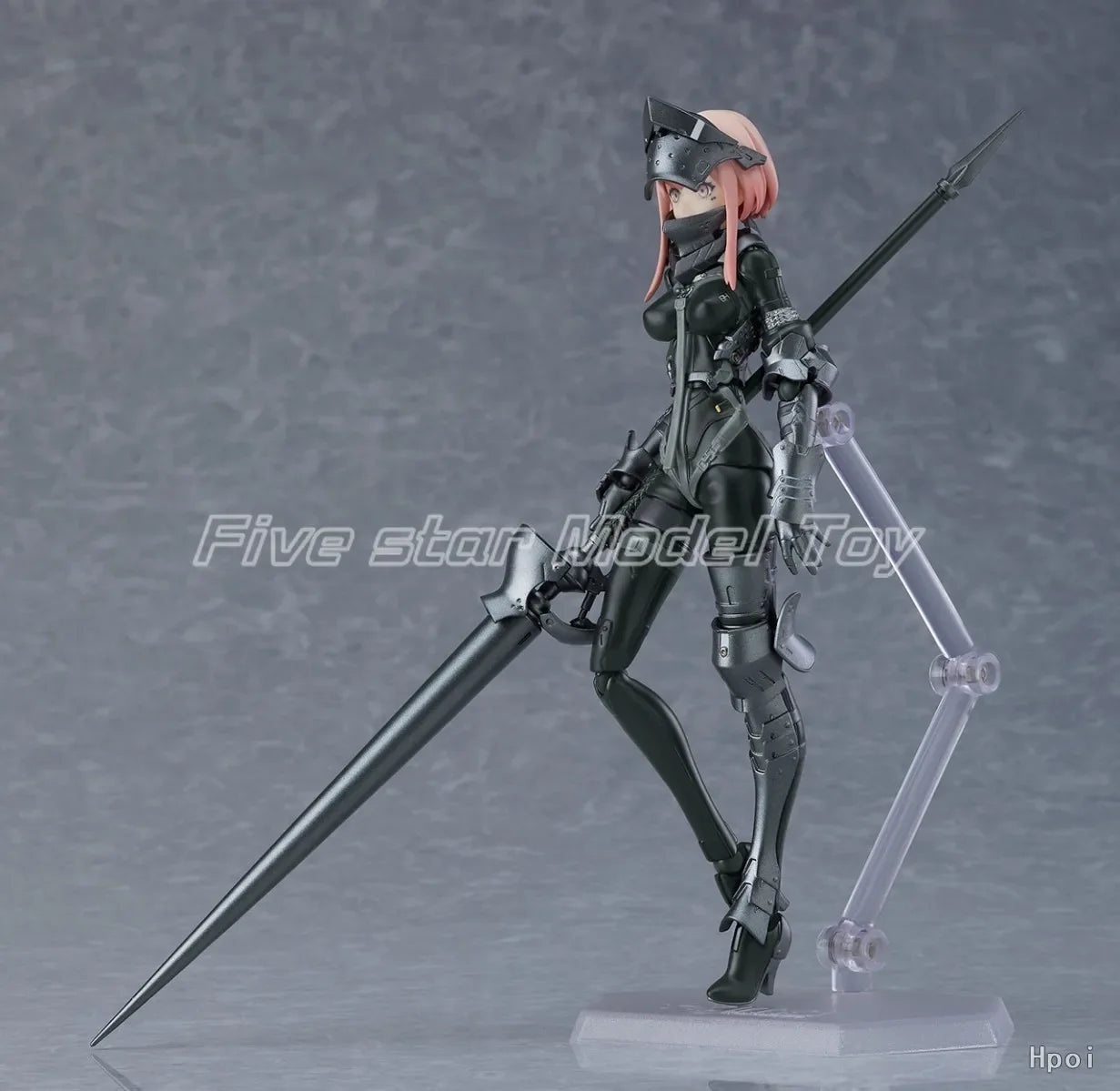 【FS】 Max Factory Figma 491 FALSLANDER  Dark Lancer Masaki Apsy Action Figures Anime Models Toys Gifts Collection