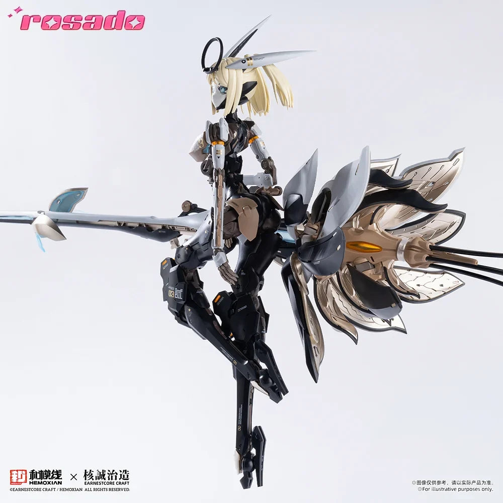 HEMOXIAN x Earnestcore Craft 1/10 RS-03 Starflower Lily Rosado Action Figure Assembly Model Kit Collection Ornament Toys Gift