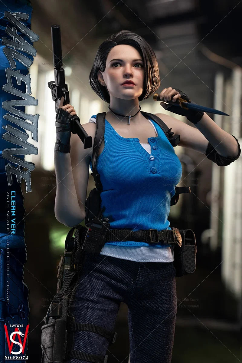 In Stock SWTOYS FS072 1/6 Scale Special Police Force Rescue Support Team Jill 12-inch Full Set Action Figure Female Soldier Toys