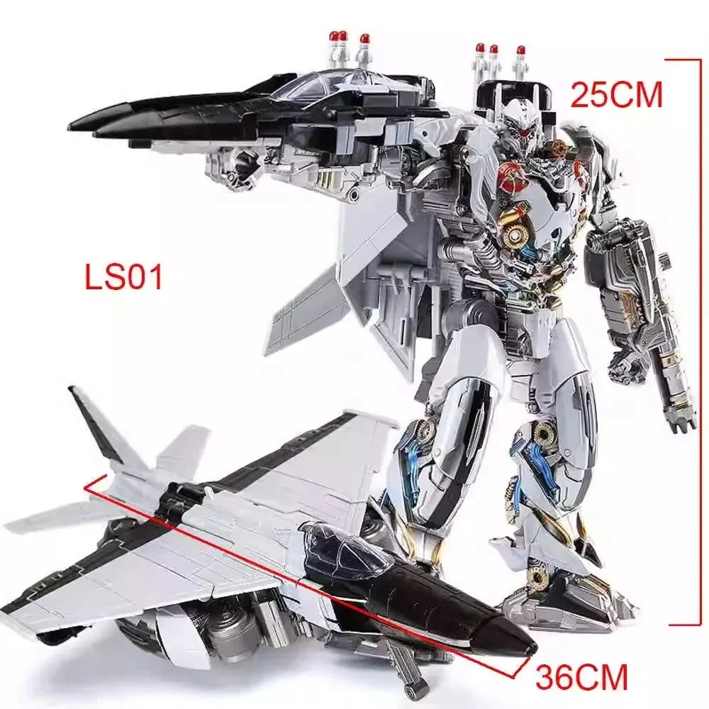 Transformation Robot Action Figure BMB LS01 Nitro Zeus F15 Fighter Jet Toy Collectible Children Gift