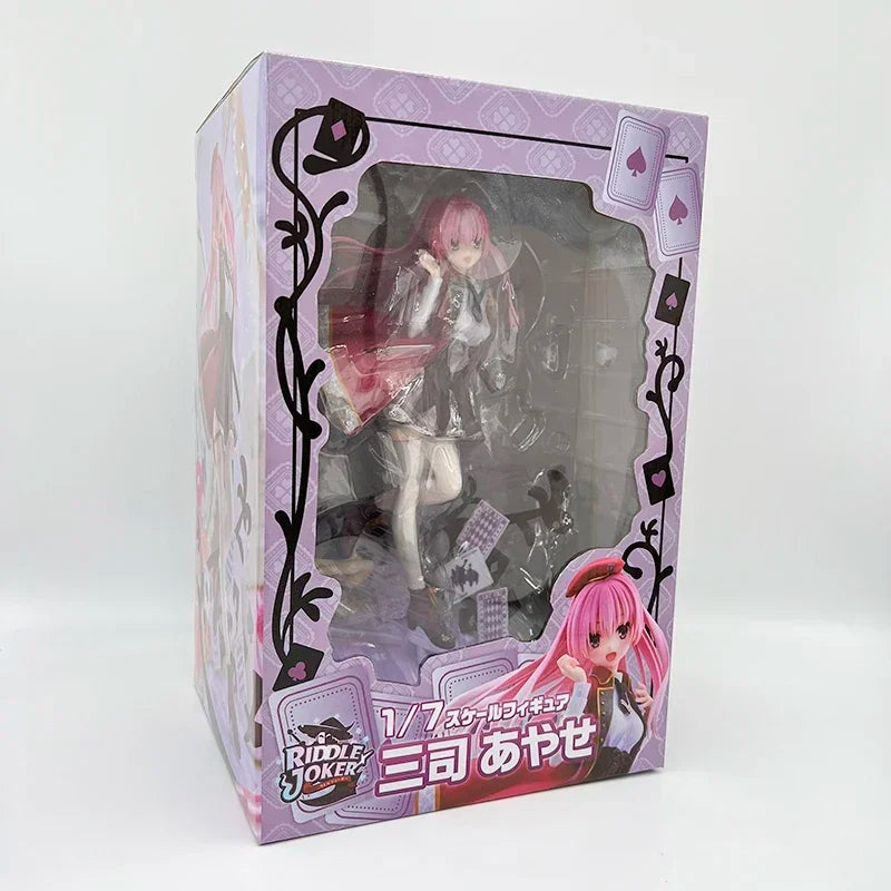 28cm Senren Banka Yoshino Tomotake Anime Girl Figure Murasame Action Figure Riddle Joker Ayase Mitsukasa Figurine Model Doll Toy