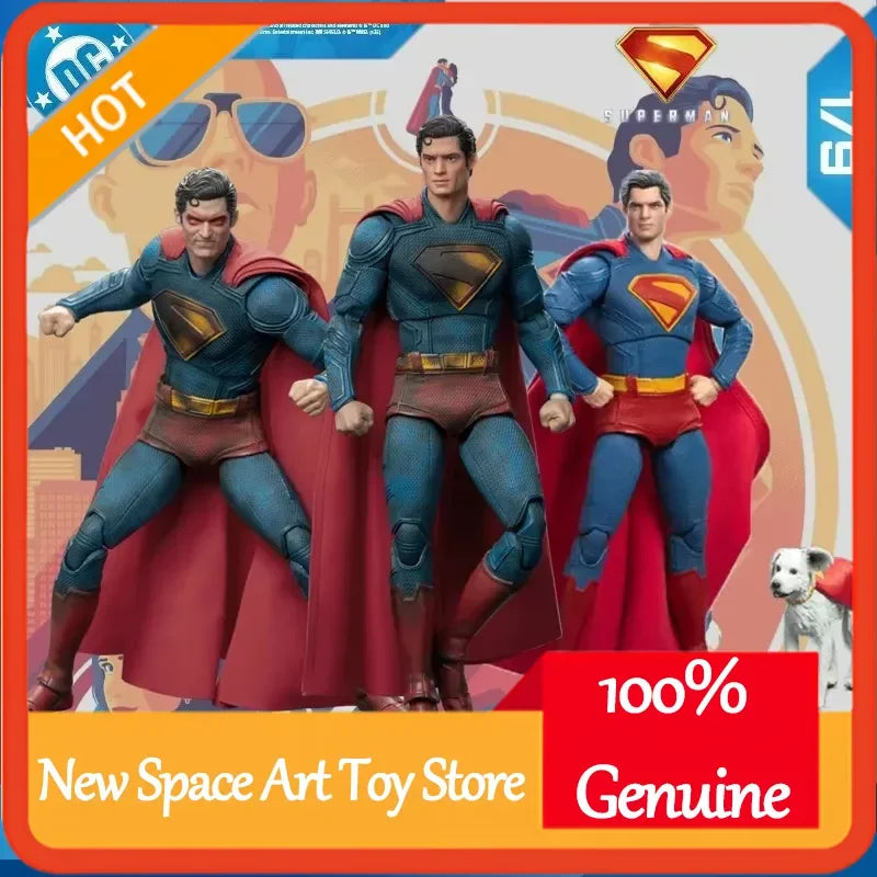 Fondjoy Superman 1/9 Scale War Damage Version Action Figure Collectible Model Statue Gift for Collectors