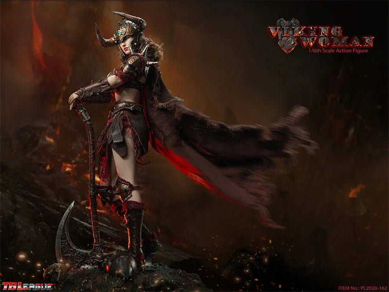 Tbleague Pl2020-162 1/6 Viking Woman Gladiator Helmet Sexy Female Warrior Suit Version For 12"  Action Figure Model Collection