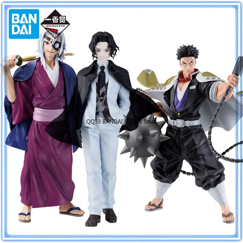 BANDAI Ichiban Kuji Demon Slayer Himejima Gyomei Kibutsuji Muzan Uzui Tengen MASTERLISE Figure Prize Action Figure Model