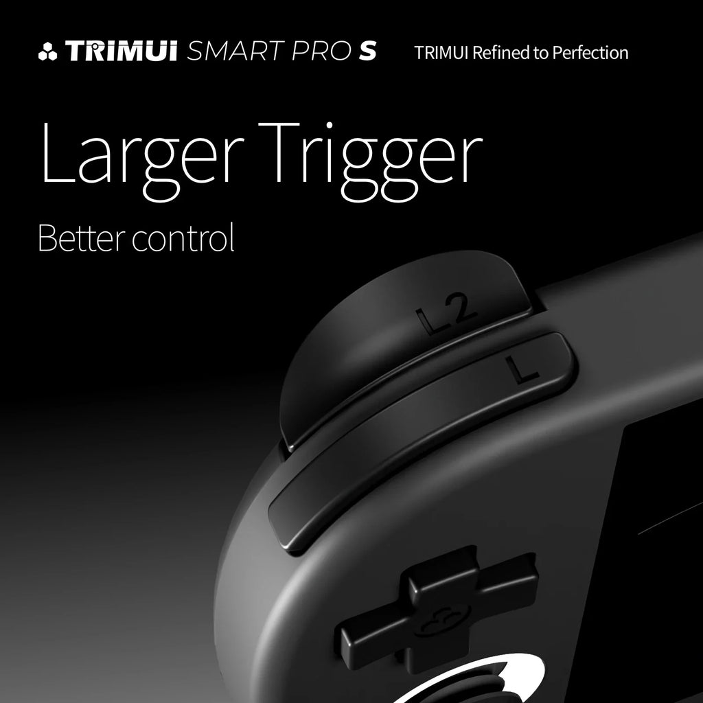 Trimui Smart Pro S Handheld Game Console 4.96'' IPS Screen Linux System Joystick RGB Lighting Retro Video Game Smartpros Gifts