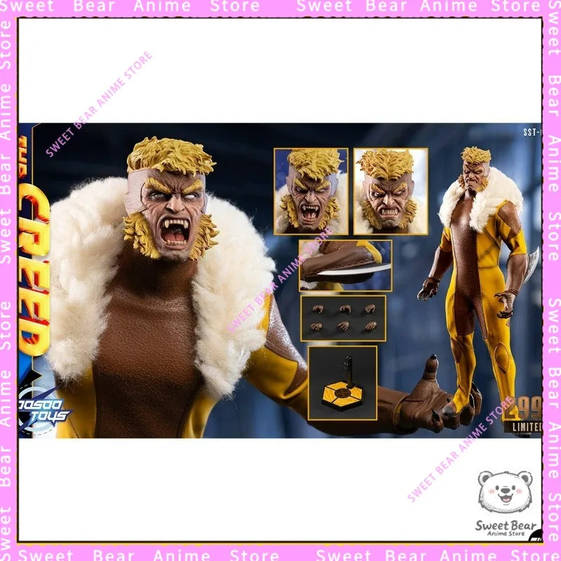 Pre-Order SOOSOOTOYS SST-085 THE CREED Sabertooth 1/6 Scale Action Figure Anime Model Trendy Toys Desktop Doll Collectibles