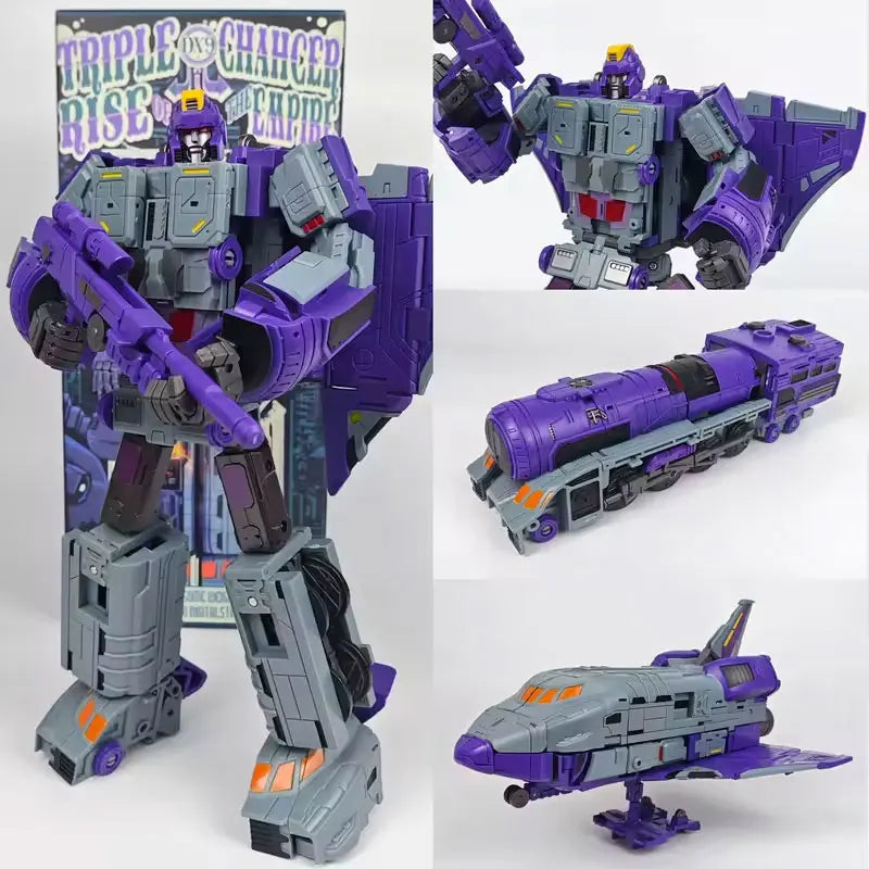 IN STOCK Transformation G1 DX9 D05 Astrotrain Big Train Chigurh DX9 Triplee/ Changer Thomas Action Figure Robot Toy Gift