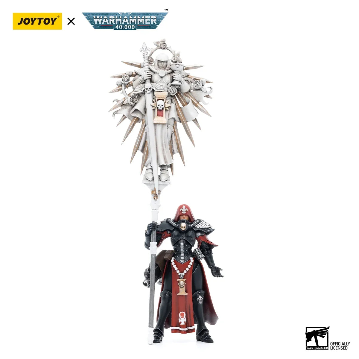 JOYTOY Warhammer 40K 1/18 Action Figure Adepta Sororitas Battle Sister 5PCS Anime figures Toys Collection