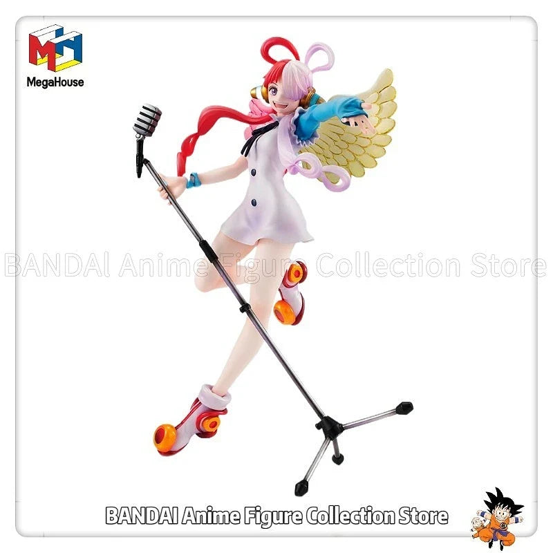 Original MegaHouse Portrait.Of.Pirates ONE PIECE “RED-EDITION” "The Diva of the World" UTA Anime Characters Model Decoration