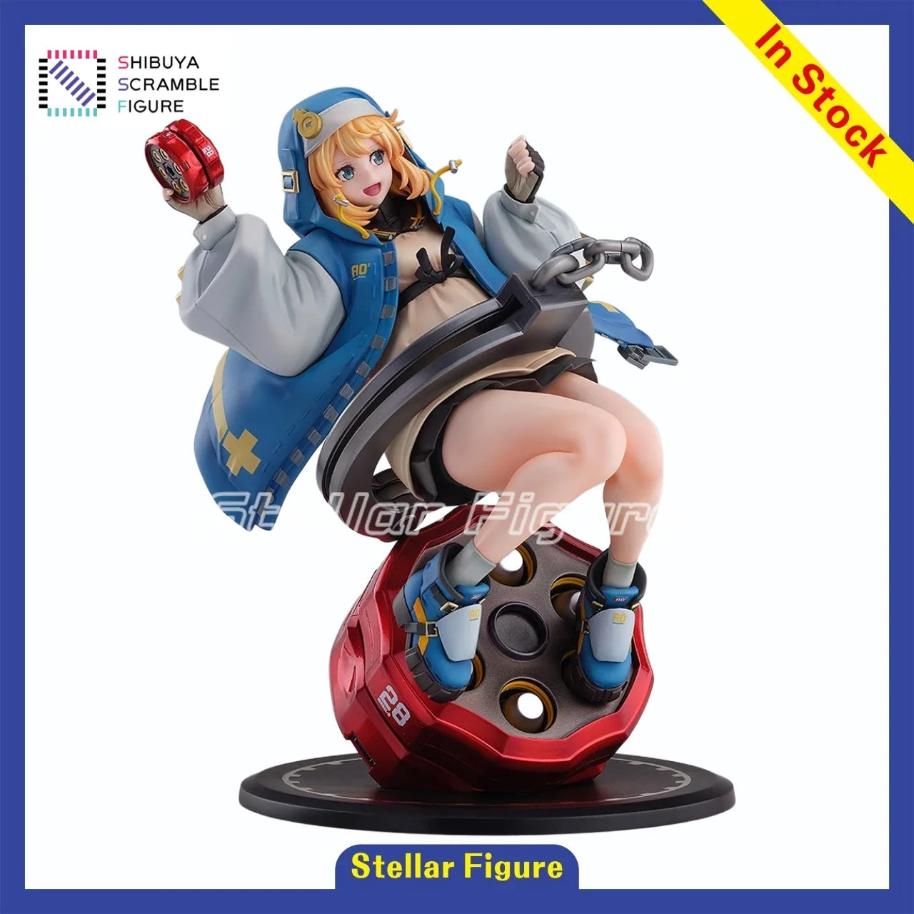【SF】In Stock SSF EStream Guilty Gear Strive BRIDGET 1/7 Scale Figures Model Collection Gift