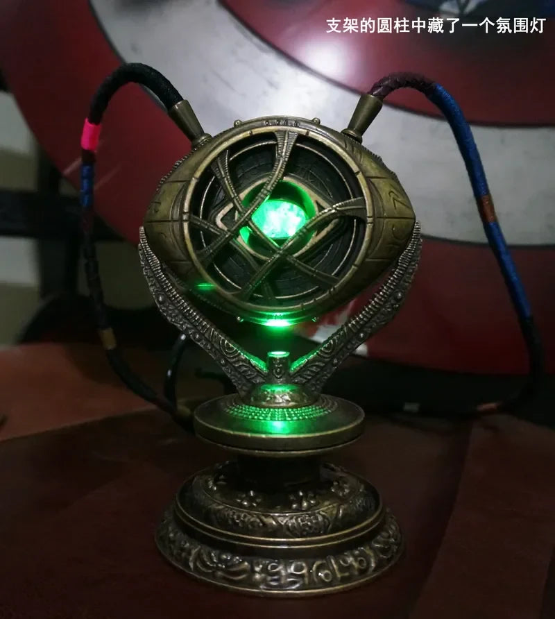 New  Avengers Strange Doctor Necklace Agomot Eye Infinity Gem Time Gem Action Figure Collectible Model Animation Derivative