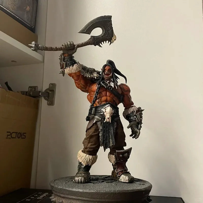 Hero Toys Hellscream Tribal War Song Great Chief Chieftain Orc Warrior 1/10 Action Figure Model Doll Toys In Stock