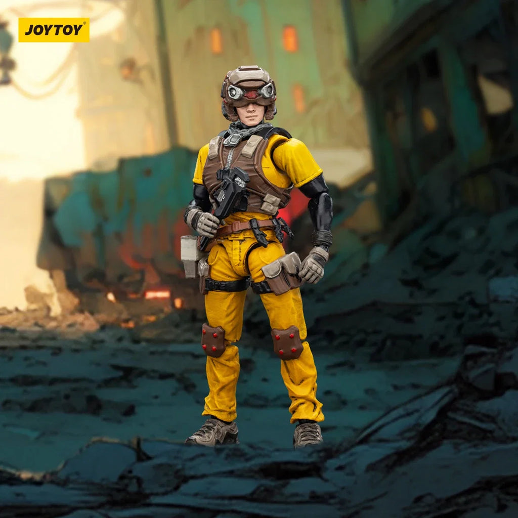 JOYTOY Dark Source 1/25 Steel Ride Corps & UNSC Corps Movable Figurine Joint Model Doll Assembly Toy Collection