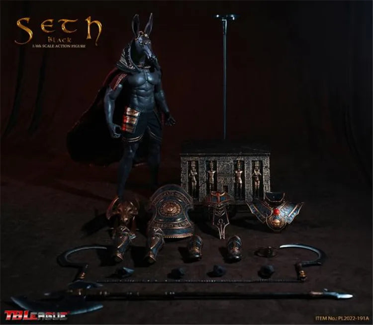 Tbleague Pl2022-191 1/6 Seth Soldier Ancient Egyptian Mythology God Of War With A Canine Body Full Set 12" Action Figure Model