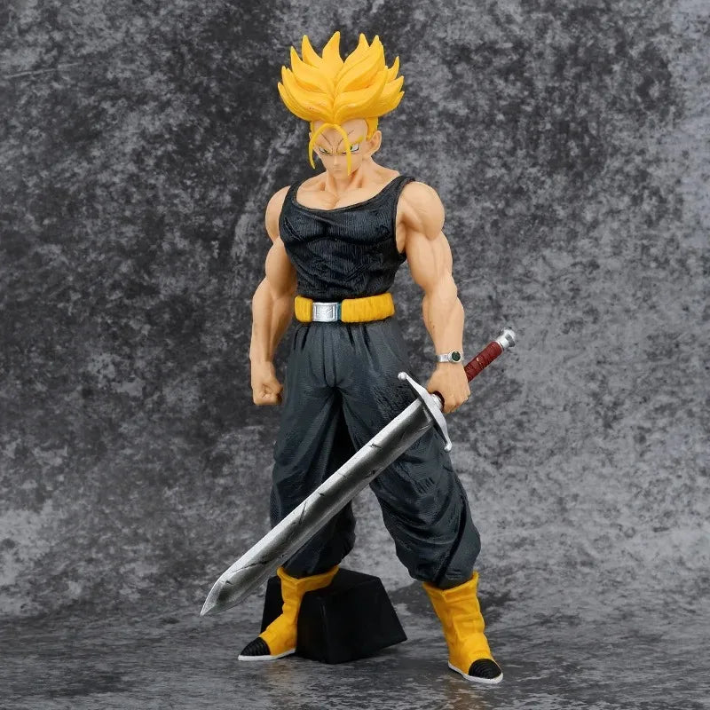 21CM Anime Dragon Ball Trunks Figure Super Saiyan Future Trunks PVC Action Figures GK Statue Collection Model Toys