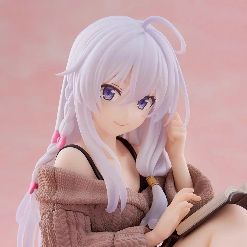 Anime Figure Wandering Witch the Journey of Elaina PVC Desktop Cute Decor Doll Collection Model Statue Toys Doll Christmas Gifts