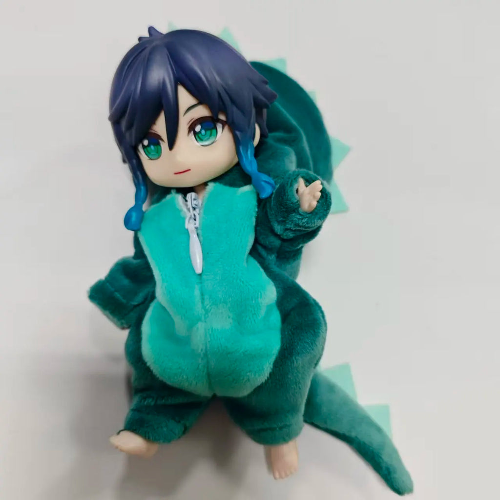 Ob11 1/12 Genshin Impact Anime Venti BJD Model Doll Action Figure Model Figurine Decoration Toys Green Suit Toys
