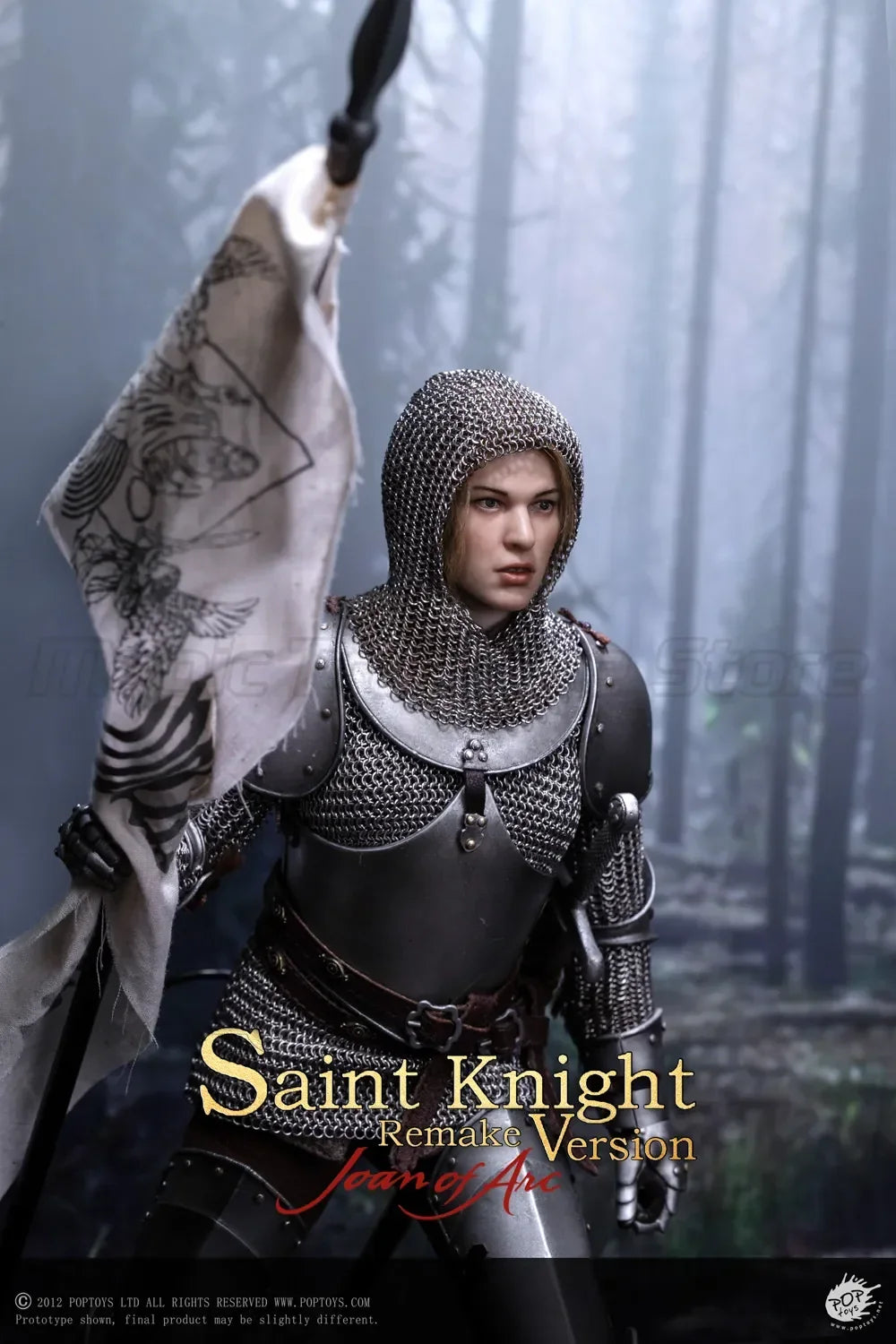 【MT】Original POPTOYS EX047 Holy Knight Joan of Arc 2.0 10th Anniversary Edition 1/6 Action Figure Model Collection