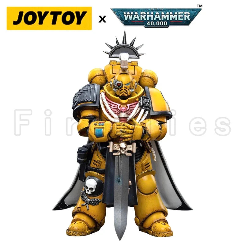 1/18 JOYTOY Action Figure (4PCS/SET) 40K Fists Heavy Intercessors Set Anime Model Toy