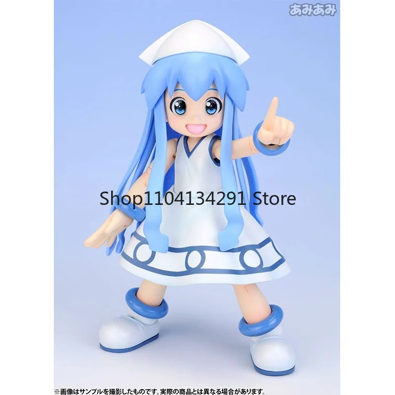 Original Anime Figure THE SQUID GIRL Ika Musume Anime Action Figure Assembly Model Toys Collectible Model Gifts for Children