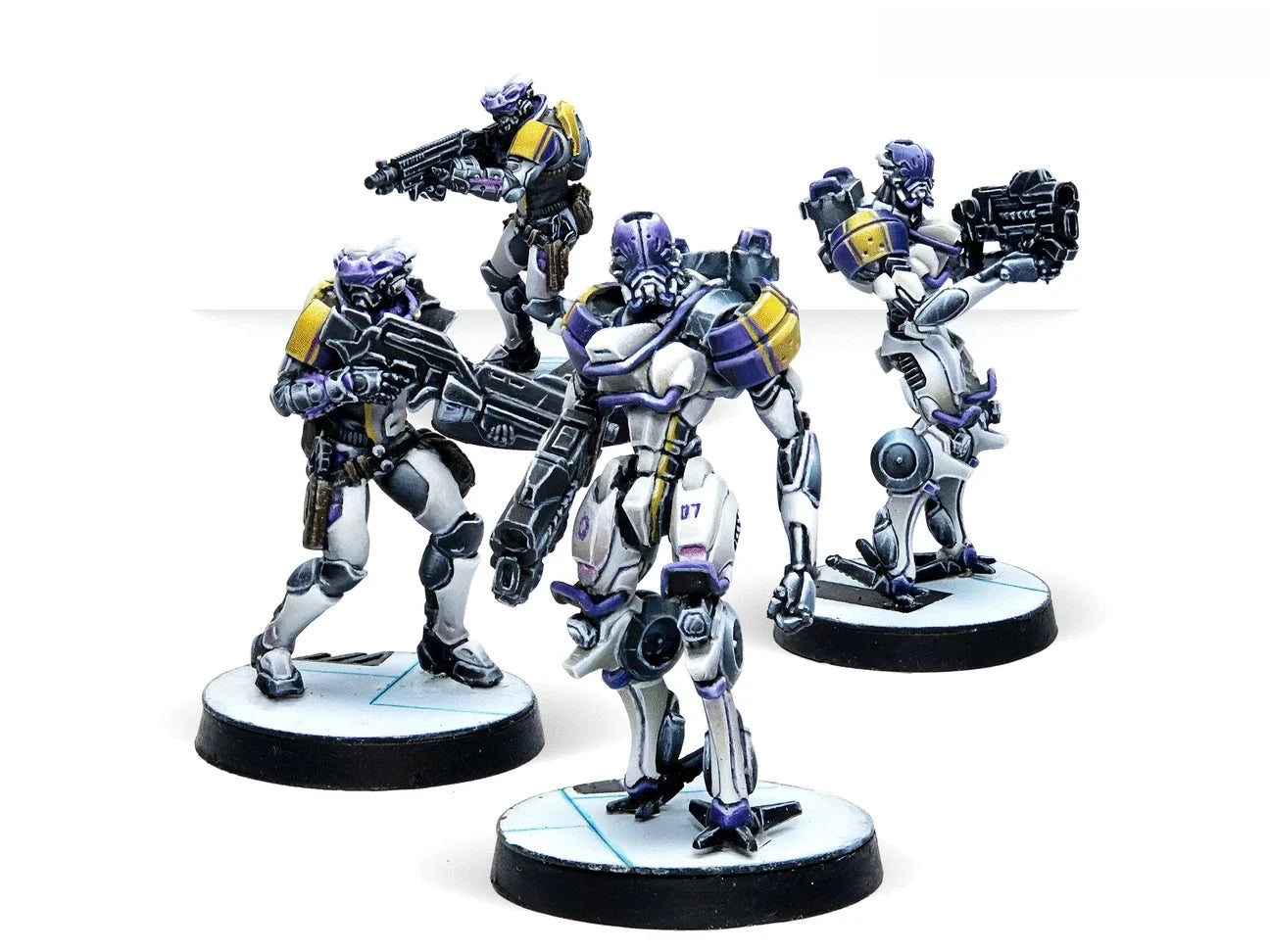 40mm Cast Resin Model Assembly Kit, GK， Combat Team, Unpainted, Needs To Be Assembled