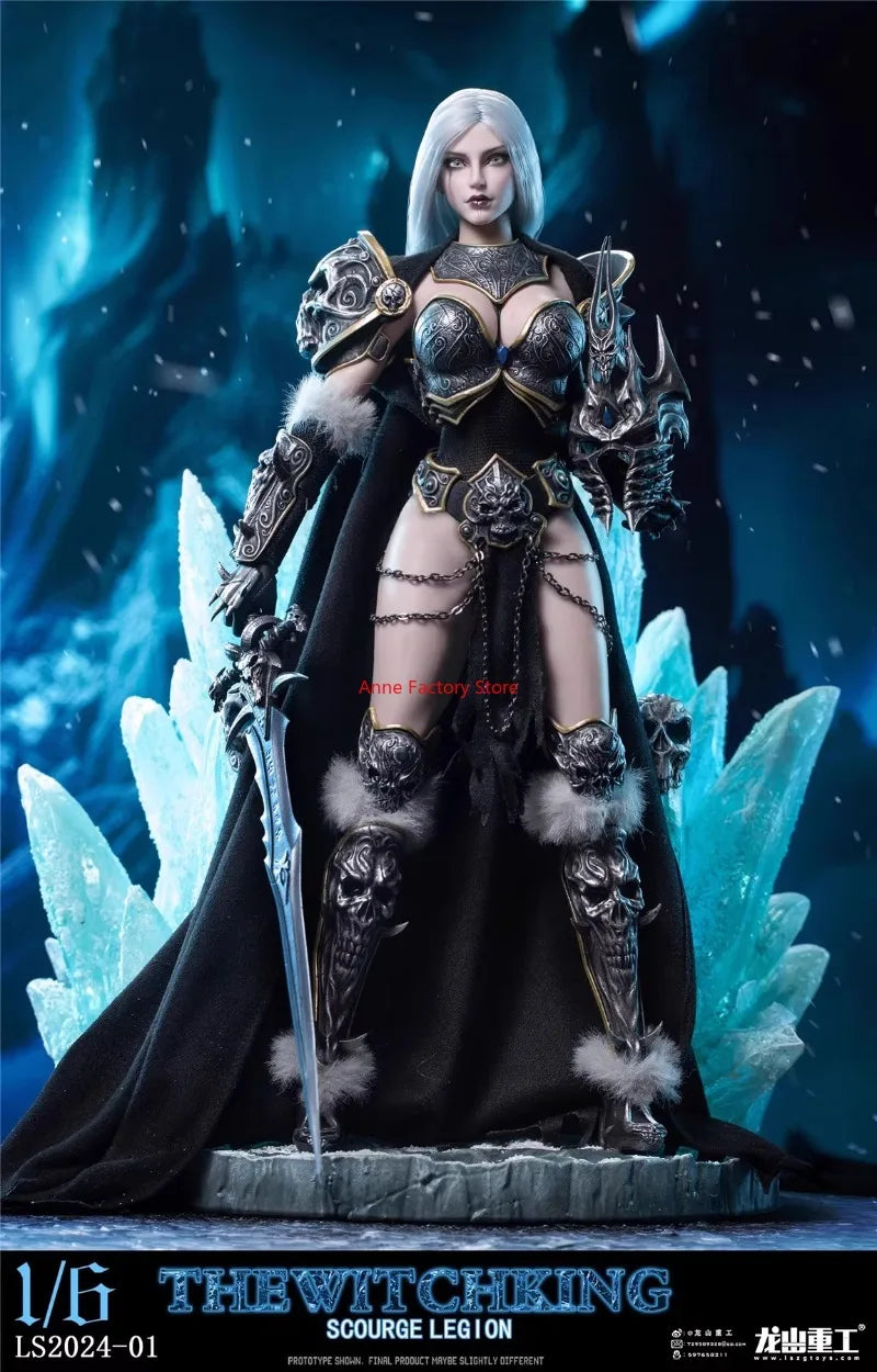 2025 New Stock Longshan Heavy Industry dustry 1/6 Witch King LS2024-01Movable Eyes Action Figure 12'' Soldier Figurine Model Toy