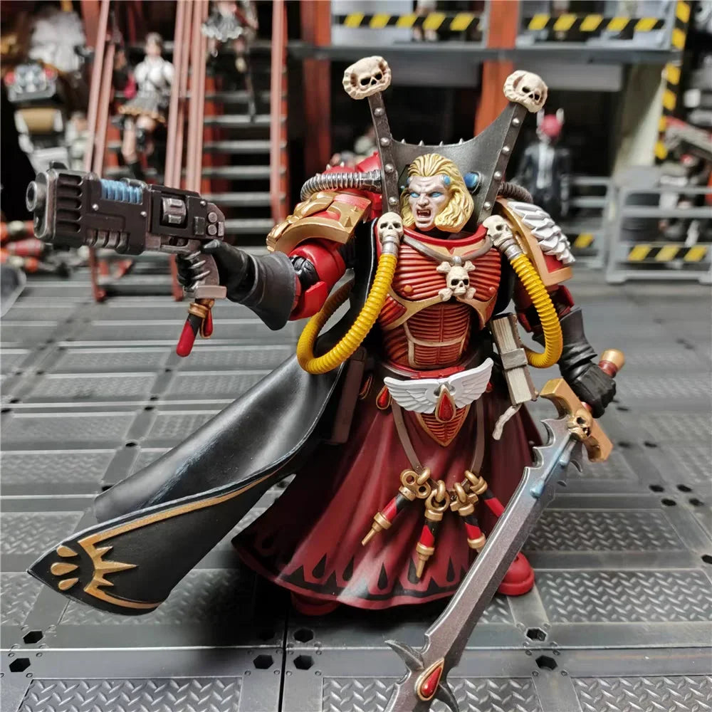 Original JOYTOY Warhammer 40K 1/18 Blood Angel Mephiston Anime Model