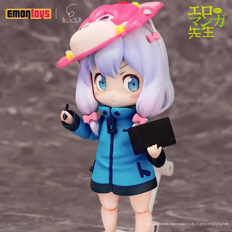 Emontoys Original FAI Mobile Series Erromanga Teacher and Izumi Mist Q-Version Humanoid Toy Model Ornament Exquisite Giftcollect