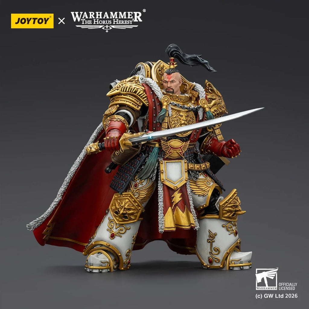 【Pre Sale】Original JOYTOY 1/18 Action Figure Warhammer The Horus Heresy White Scars Jaghatai Khan Primarch of The Vth Legion