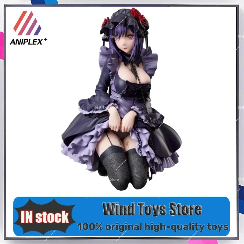 Original ANIPLEX My Dress-Up Darling 14cm Marin Kitakawa Statuette PVC Model Doll Toy Collection for Gift Children