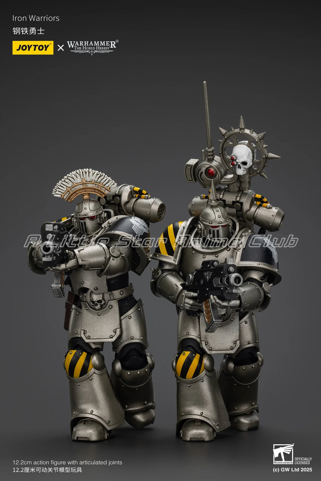 JOYTOY 1/18 Action Figure Warhammer The Horus Heresy Lron Warriors MKlll Tactical Sergeant Animation