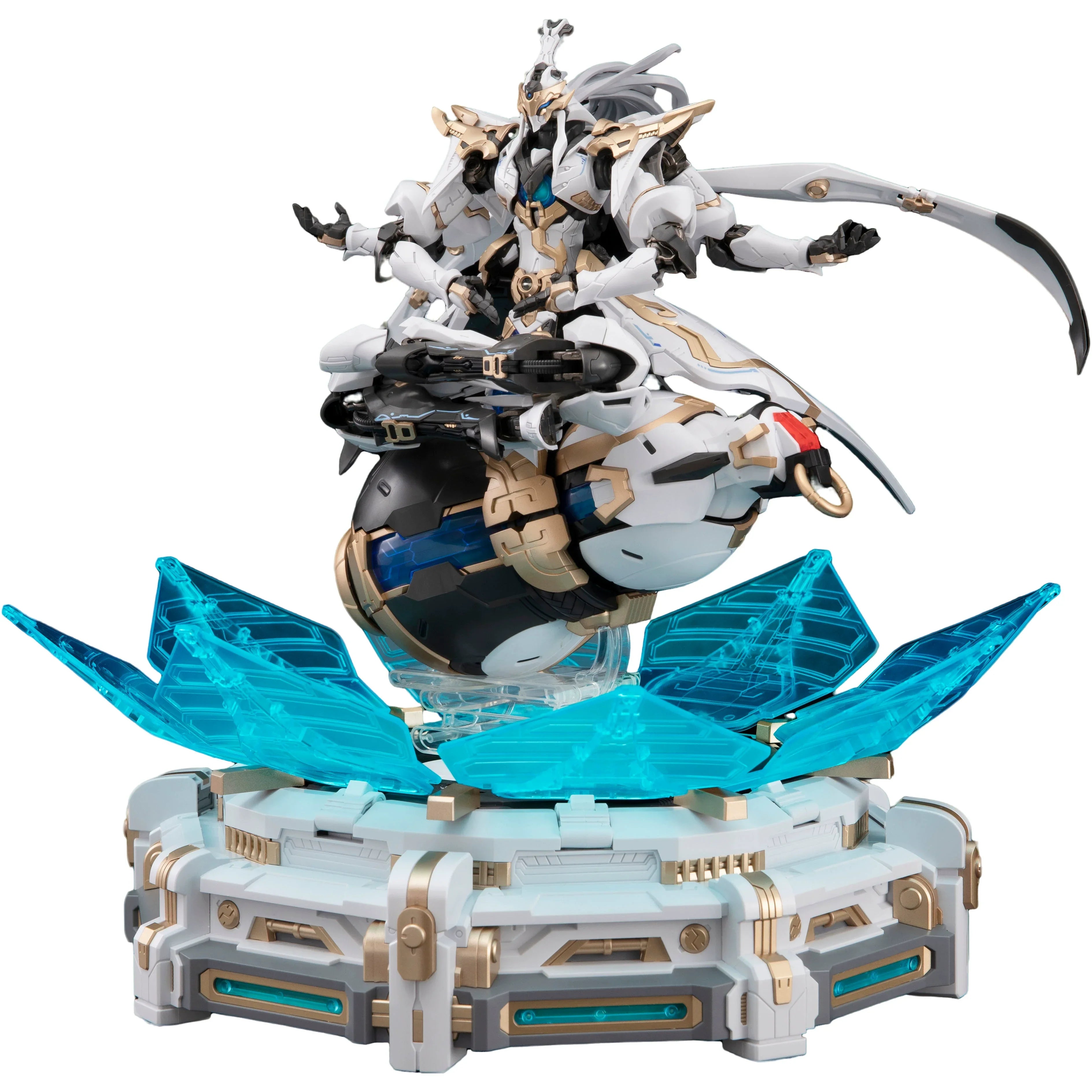 New Original 22cm Sunday Hobby Mingjiang Biography Xiaoyaozi 1:100 Action Figure Alloy Skeleton Mecha Model Collection Toy