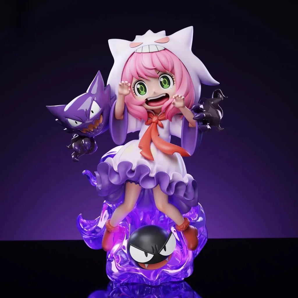 Anya Cos Ghost Girl  in the House Figurine Collectible Model Gift Static Design Doll for Adults over 8 Years Old
