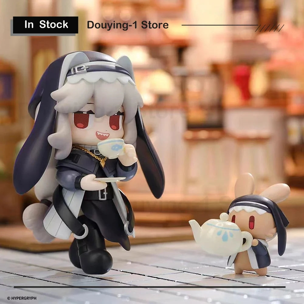 In Stock APEX Arknights Dessert Time Ver. 10cm Small Scene Specter Skadi Q Figure Action Figure Game Character Anime Figure