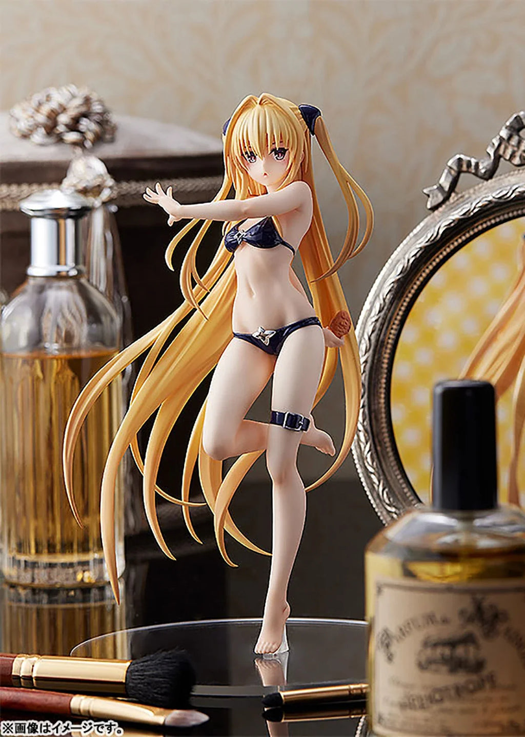Original Genuine Max Factory Prepainted Pop Up Parade To LOVEru Darkness Konjiki No Yami H=185mm Anime Character Figure Model