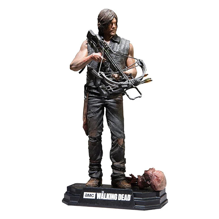 Movie The Walking Dead Characters Rick Daryl Negan PVC Action figure Collectible Model Toys