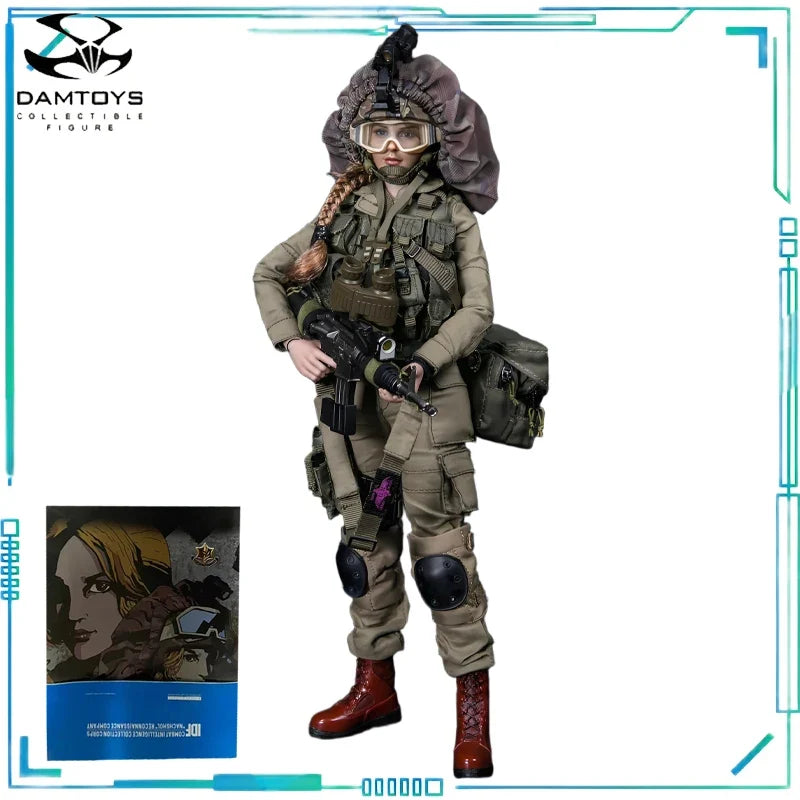 DAMTOYS Genuine NO.78043 IDF Combat Intelligence Collection Corps "Nachshol" Reconnaissance Company Finished Product Model Gift