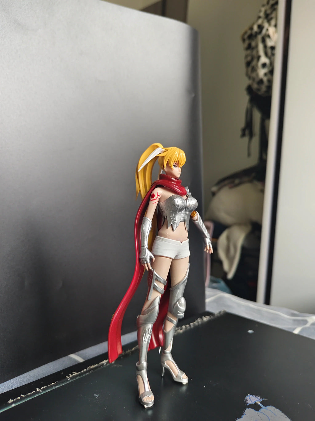 Saint Seiya The Lost Canvas LC- Crane Yuzuriha Silver Saint Aries Shion's Junior Sister Resin Statue Collectible Model