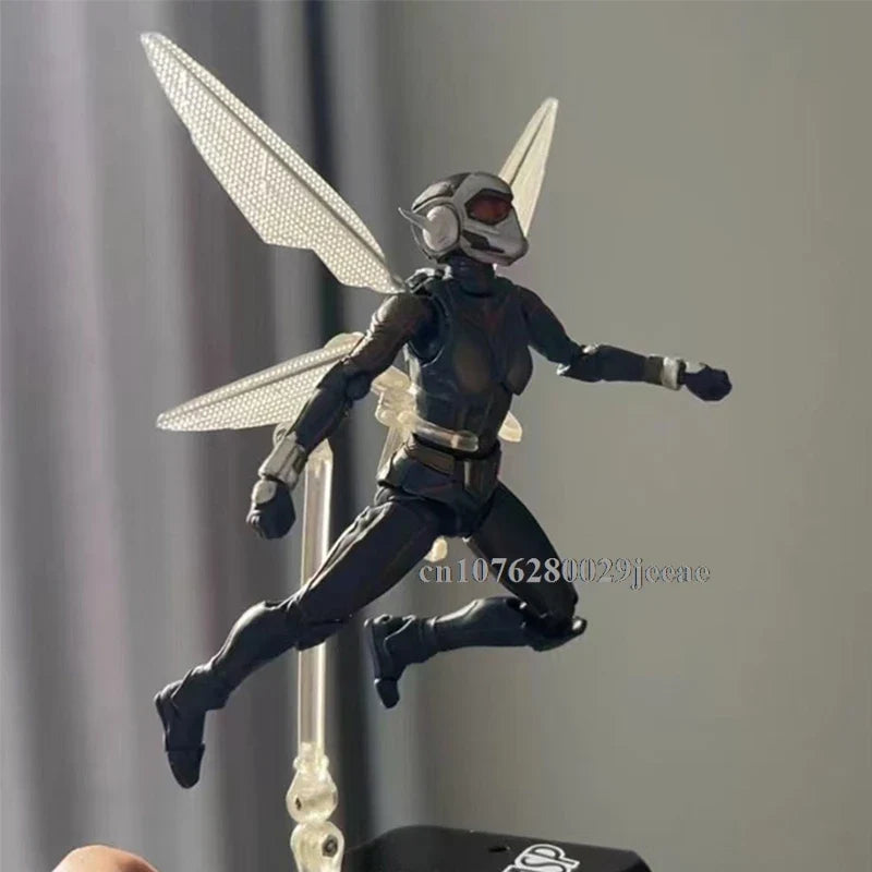 SHF Anime WASP Figure ANT-MAN 2 Series Action Figure Model Toys Collectible Toys Birthday Gifts for Friends