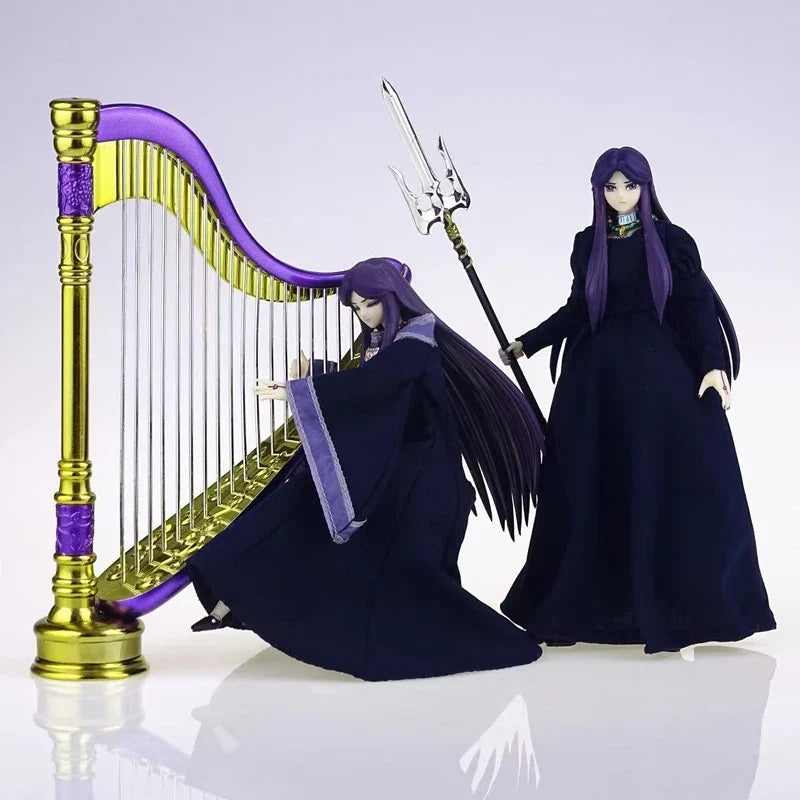 JM.MST Saint Seiya Myth Cloth EX Pandora With Harp 2 Body/Dress/Armor Black Horse Hades Knights of the Zodiac Action Figure