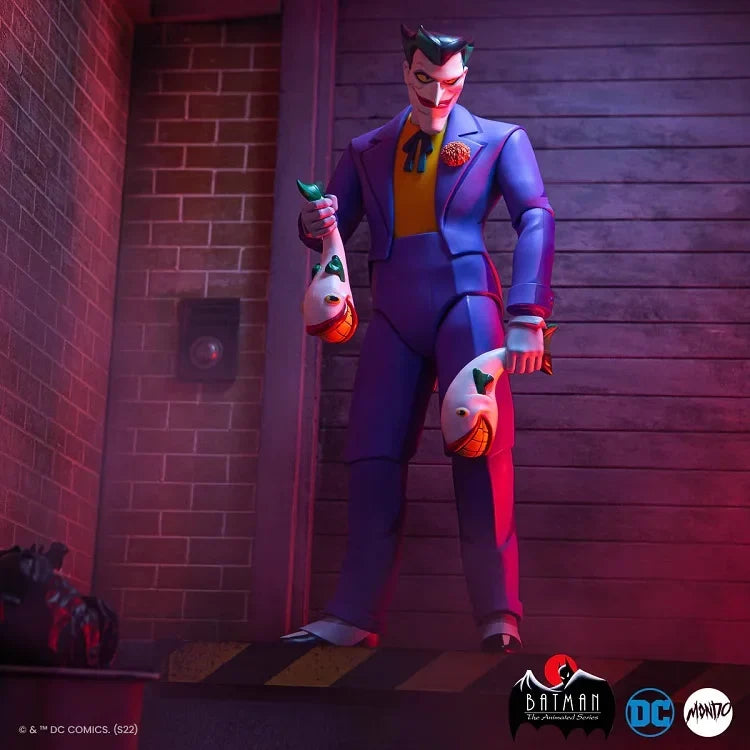 30CM Original DCU Mondo Batman The Animated Series Classic The Joker 1/6 Scale Action Figure Toys Collection Model Gift