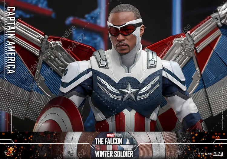 HOTTOYS HT TMS040 1/6 Collectible Toys Falcon 3.0 The Falcon and the Winter Soldier Sam Wilson 12'' Action Figure Model Gifts