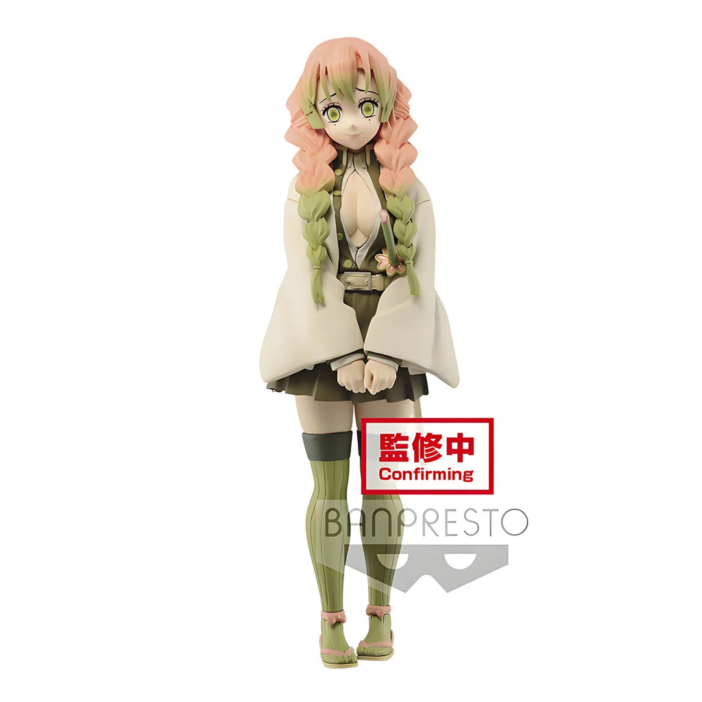 In Stock Original BANDAI BANPRESTO Demon Slayer: Kimetsu No Yaiba Kanroji Mitsuri 16cm PVC Anime Action Figures Toy Gift