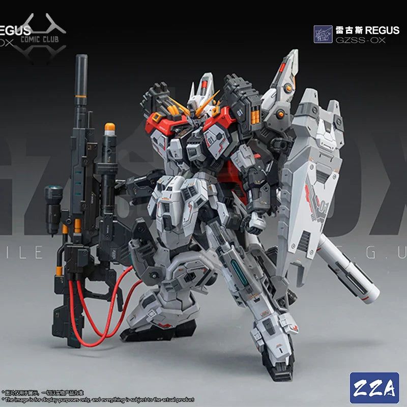 COMIC CLUB AUF LAGER ZZA REGUS GZSS-OX-001 MOBILE SONDERKRÄFTE R.E.G.U.S Zusammenbau-Roboter-Modell Spielfiguren