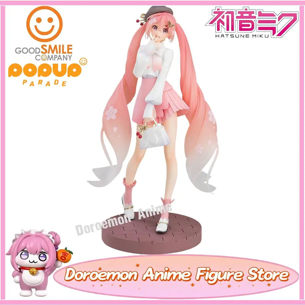 In Stock Original GSC Pop Up Parade Smile Value 2025 Hatsune Miku Sakura Miku: Hanami Outfit Ver. Kawaii Anime Miku Girl Figure