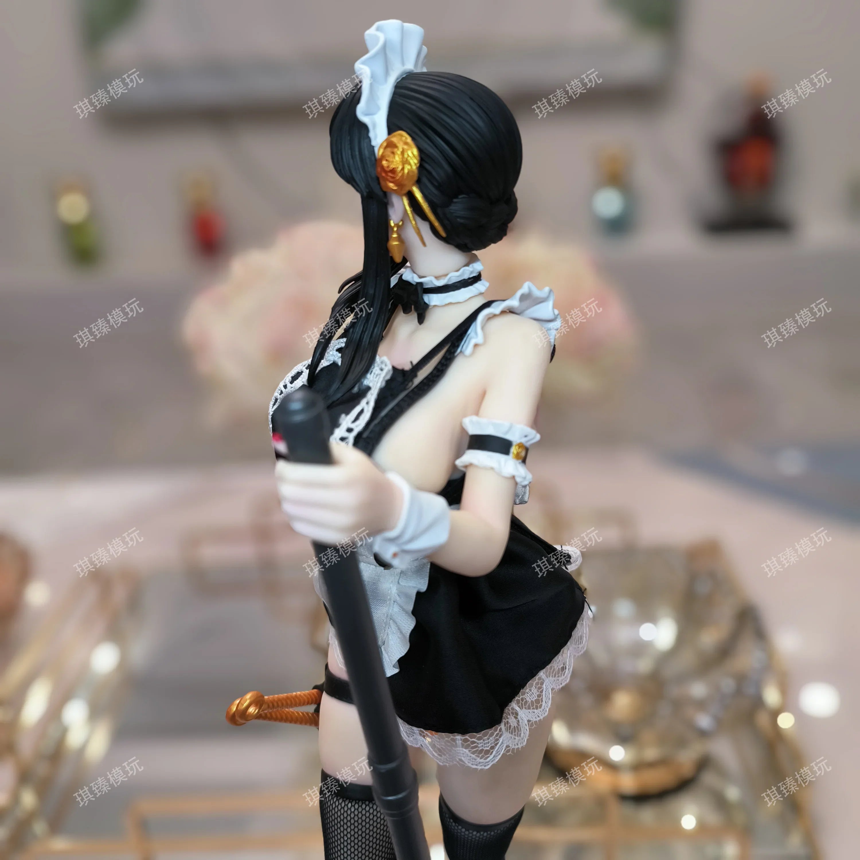 Spy X Family Yor Forger Maid Outfit Gk Figure 38cm Anime Girl Model Collectible Pvc Statue Birthday Gift For Boys Anime Fans
