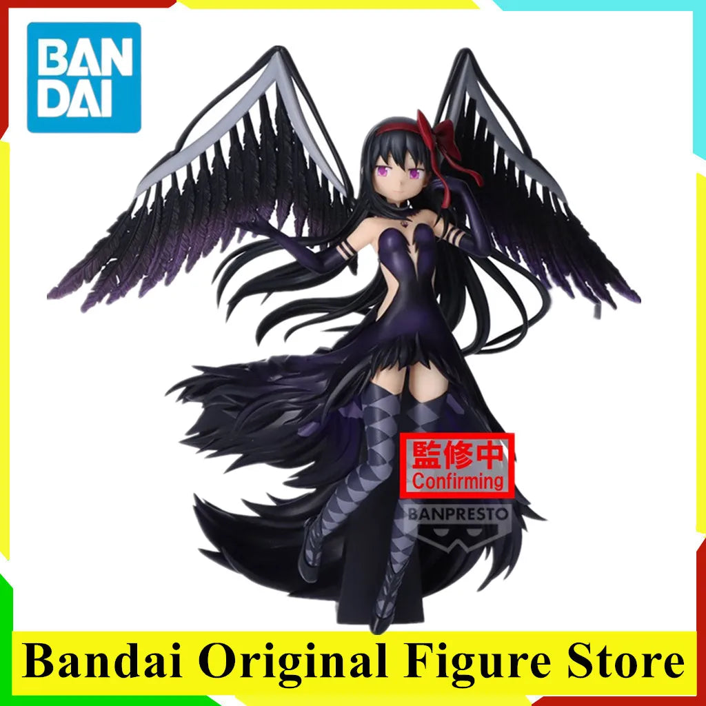 Original BANDAI BANPRESTO Akemi Homura Madoka Kaname Action Figure Toy Anime EVOLVE Puella Magi Madoka Magica The Rebellion Doll